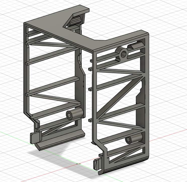 Облегчённый корпус печатающей головы Anycubic Kobra 3 — модель второй версии