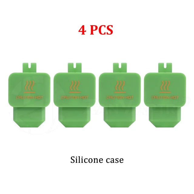 Силиконовый носок на хотенд Bambu Lab H2D/H2S/H2C (зелёный)