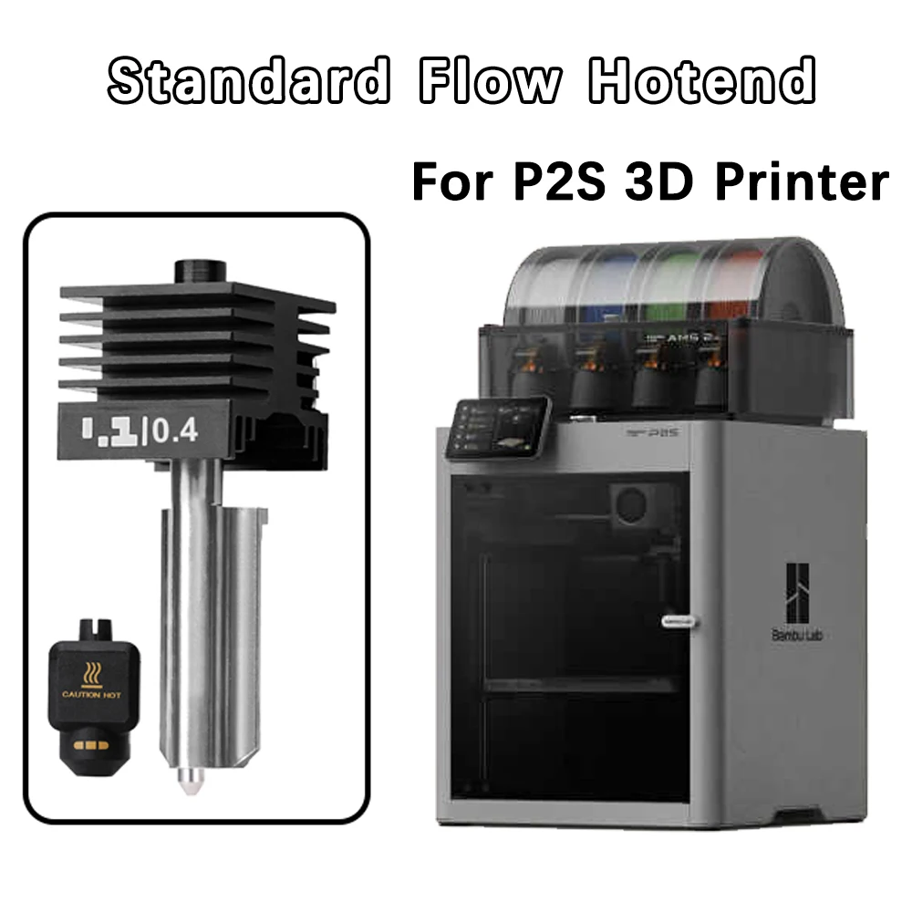 Набор хотенда с неразъёмным соплом для Bambu Lab H2C/H2D/H2S/P2S 4