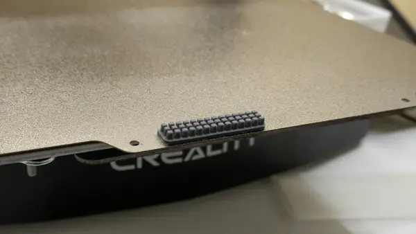 Nozzle brush (щётка для авто-очистки сопла) на раме Ender 3 V3 SE