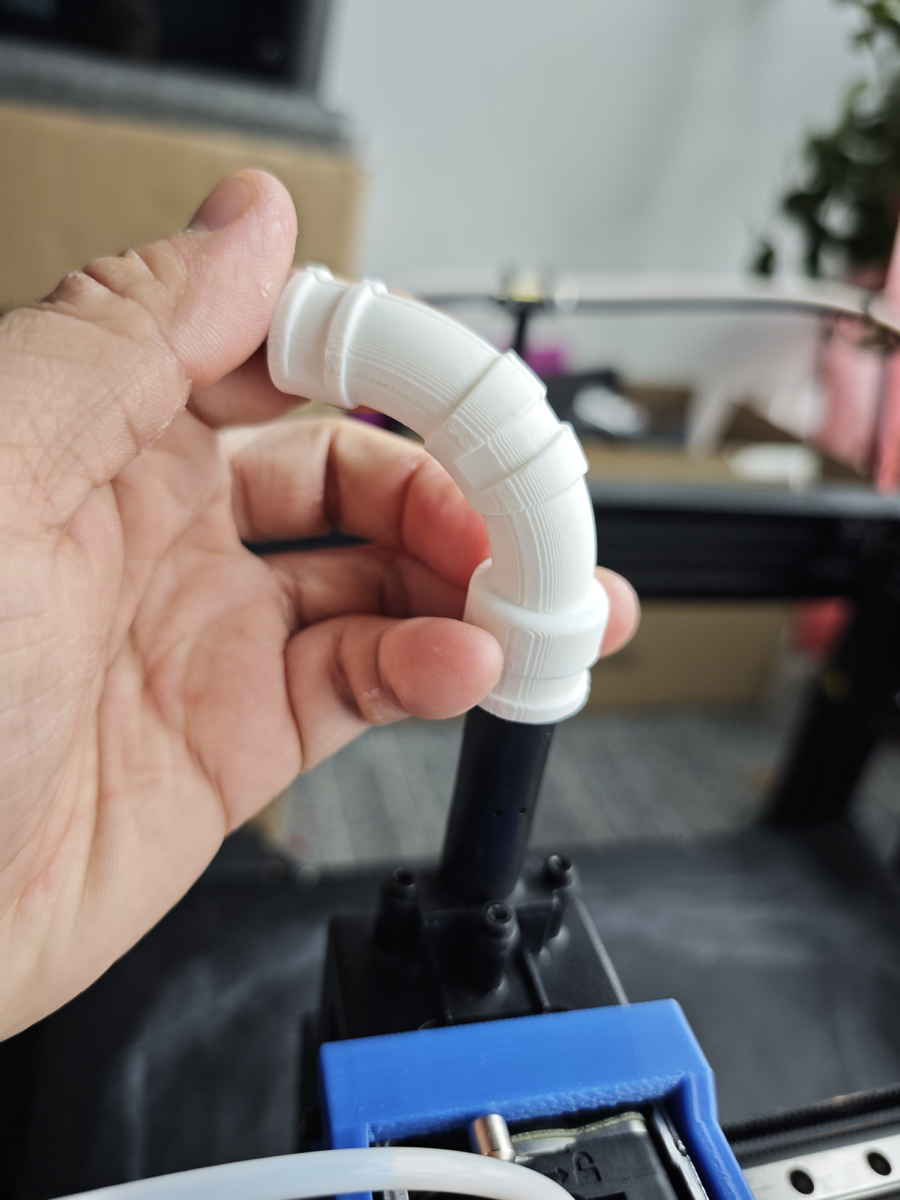 Установка кабельного канала на жгут от закрытого конца