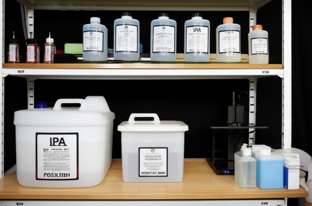 Безопасное обращение со смолой при SLA-печати