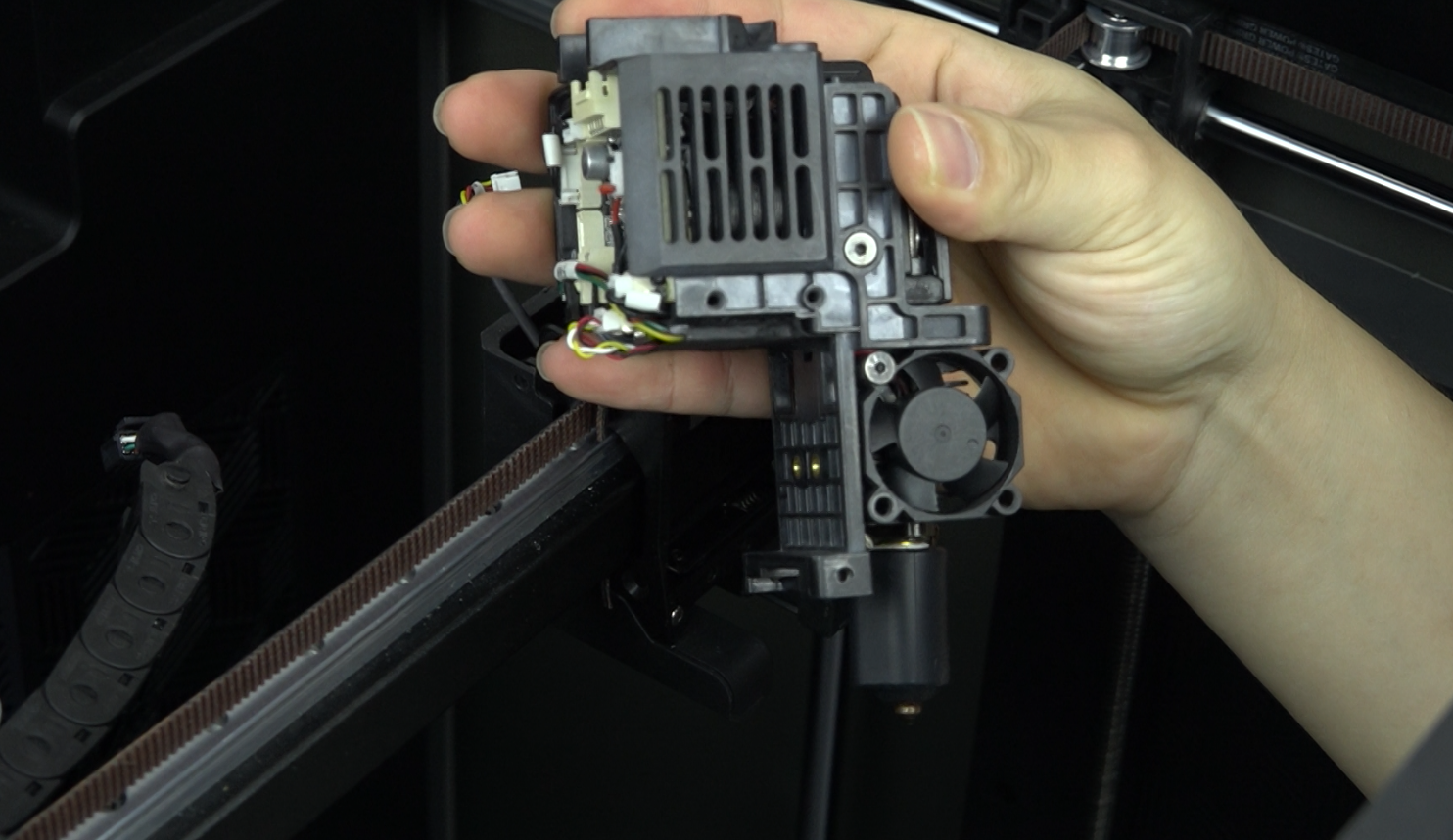 Printhead K2 Plus разобран