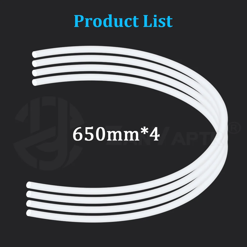 PTFE трубка для Snapmaker U1 (4.5мм ID, 650мм) 6