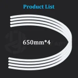 PTFE трубка для Snapmaker U1 (4.5мм ID, 650мм) 6