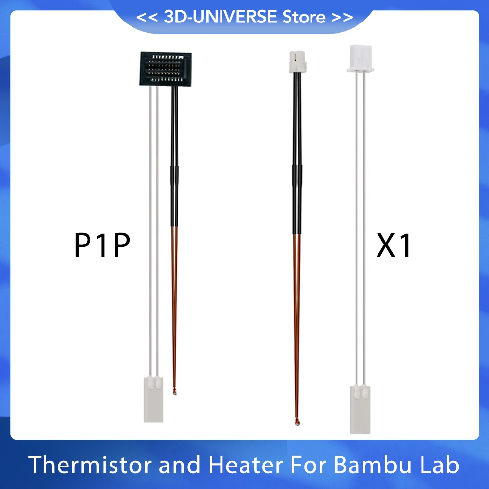 Термистор NTC 3950 100K для хотенда Bambu Lab P1S/X1C 2