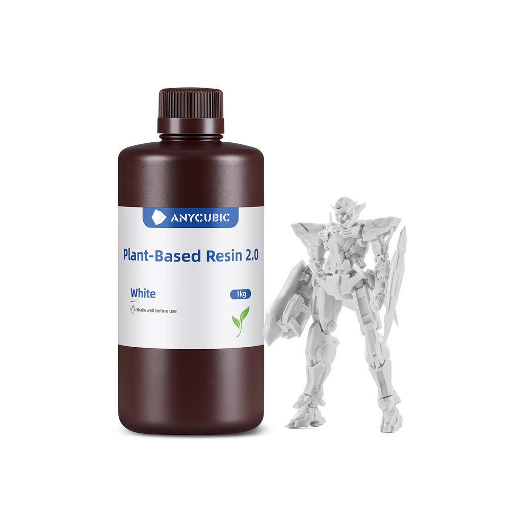 Anycubic Plant-Based Resin — эко-фотополимер, характеристики и цвета 3