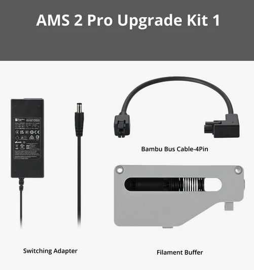 Комплект AMS 2 Pro upgrade kit для P1S