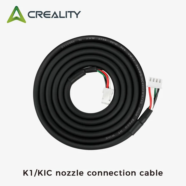 Кабель подключения сопла Creality K1/K1C 4P, 120 см