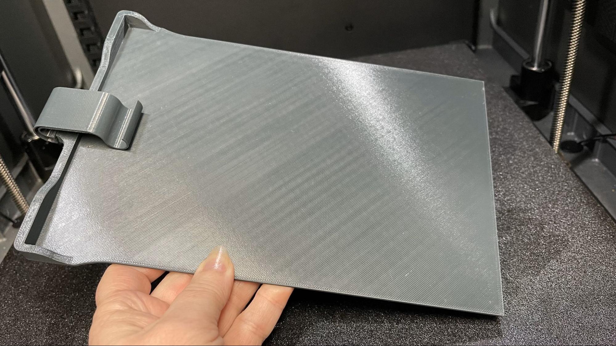 PEI-стол, установленный в Creality K2