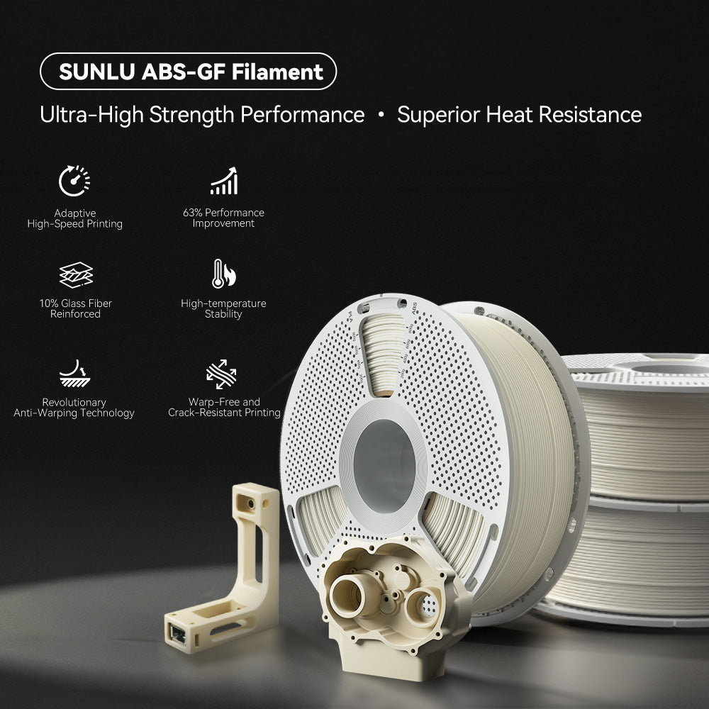 SUNLU ABS-GF — ABS филамент с армированием стекловолокном 4