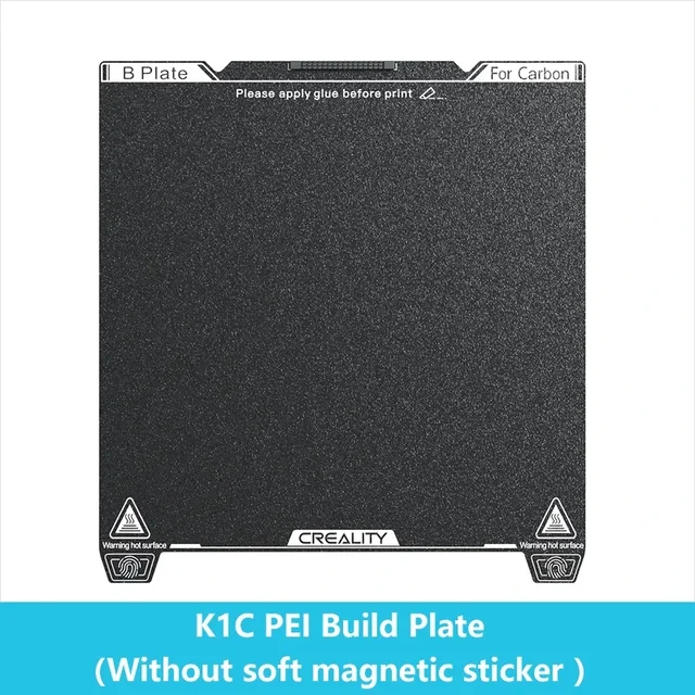 Матовый PEI стол Creality для K1C 235×235 мм