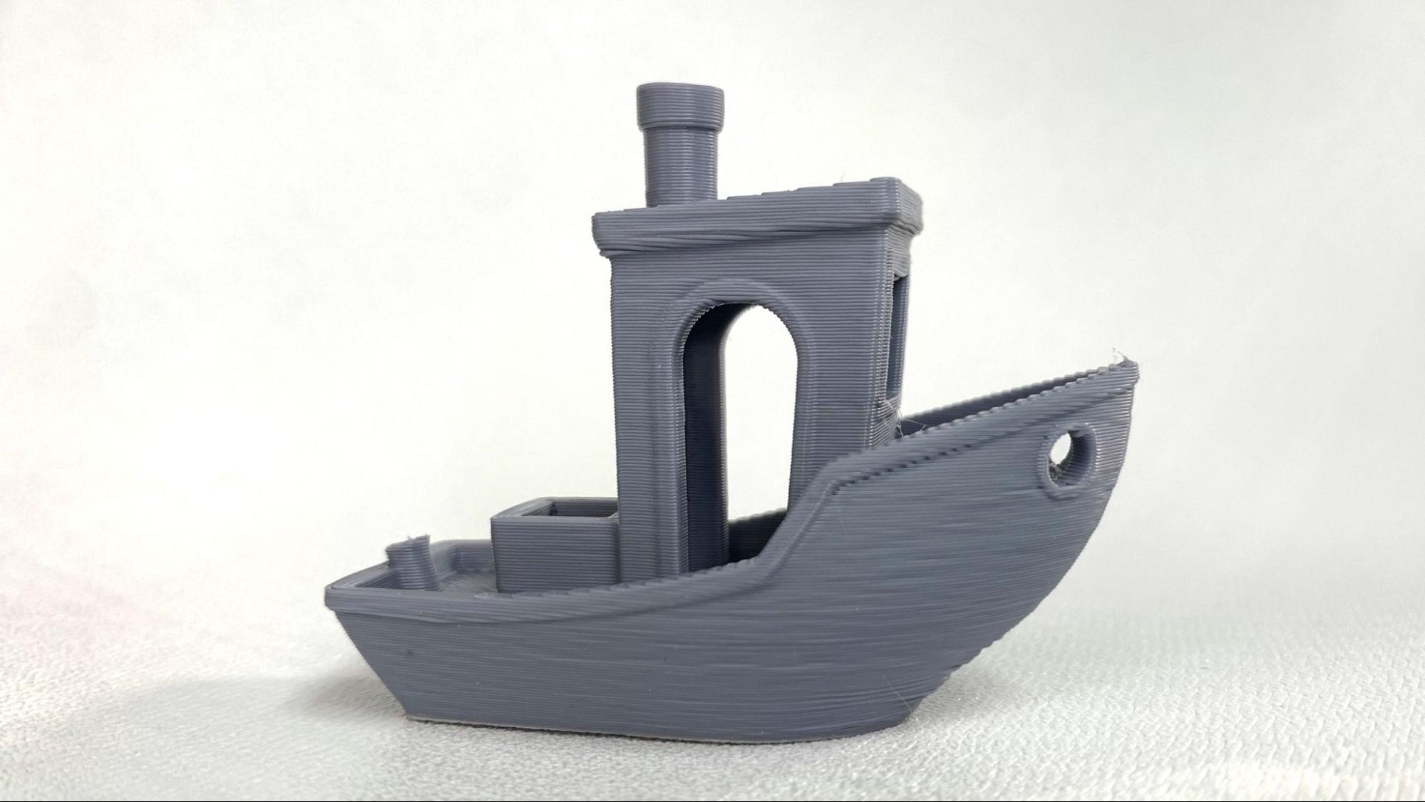 Successful Benchy on the Ender-3 V3 KE — no heat creep