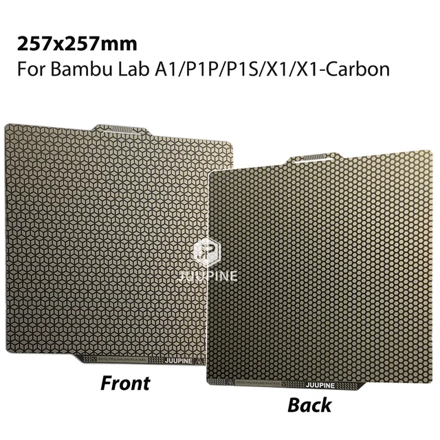 Сотовый PEI стол 257×257 мм для Bambu Lab