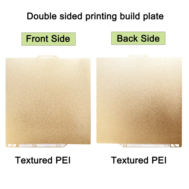 PEI Build Plate 257x257mm Thickened 0.5mm for Bambu Lab P2S