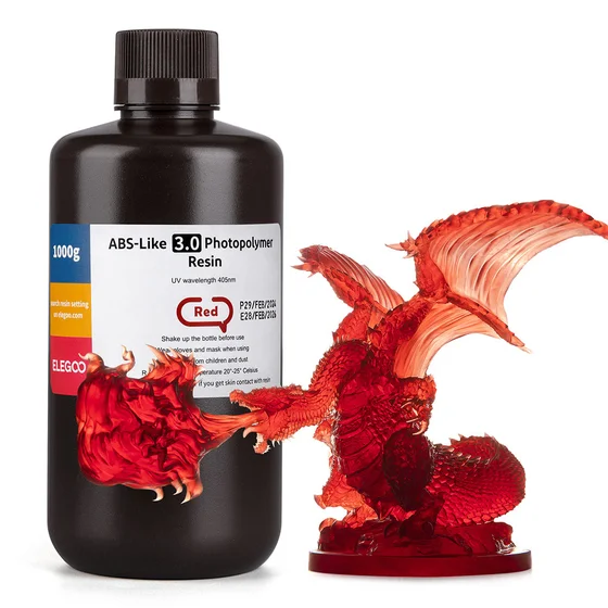 ELEGOO ABS-Like Resin — Tough 405nm ABS-Like Resin