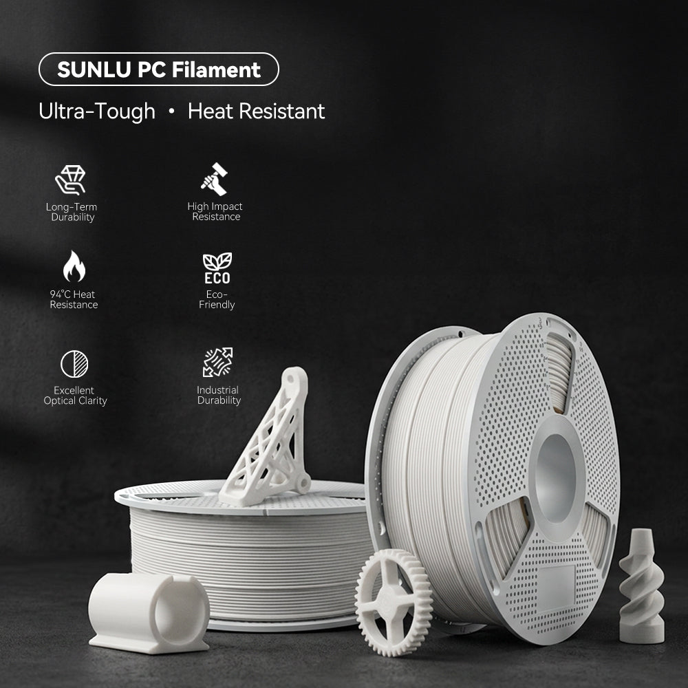 SUNLU PC (поликарбонат) — филамент 1.75 мм, 1 кг 2